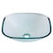 Novatto PIAZZA Glass Vessel Bathroom Sink Set, Brushed Nickel TIG-8017BN - alternate 1